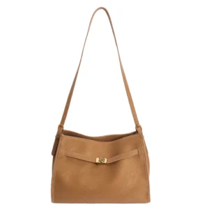 Classic Tan Shoulder Bag for Women 