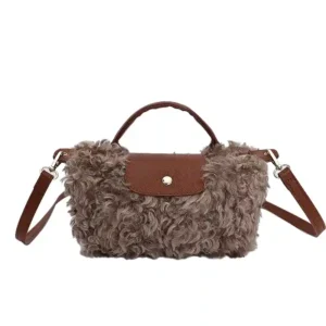 Fluffy Faux Fur Crossbody Bag