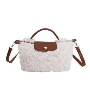 Fluffy Faux Fur Crossbody Bag