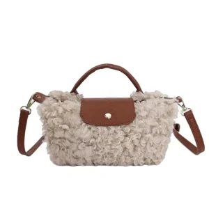 Fluffy Faux Fur Crossbody Bag