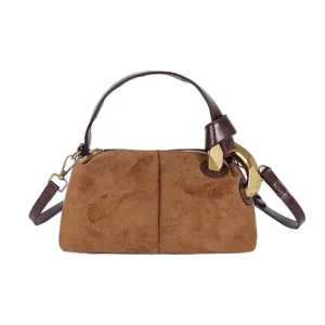 Suede Handbag for Women 