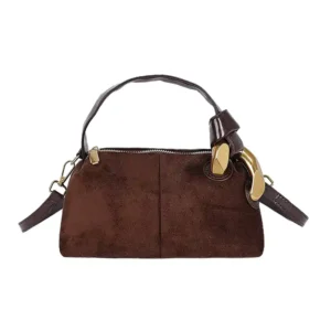 Suede Handbag for Women 
