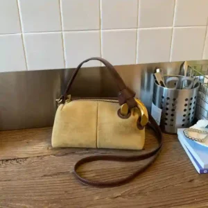 Suede Handbag for Women 