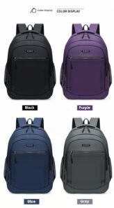 Affordable bulk purple student backpack manufacturer Middle East