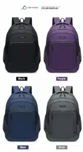 Affordable bulk purple student backpack manufacturer Middle East