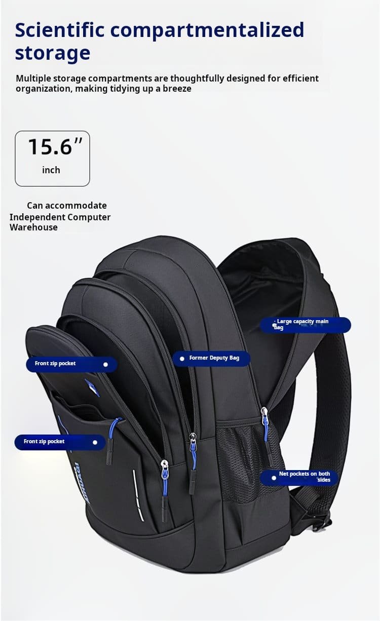Bulk affordable grey backpack export to SEA MDD2037