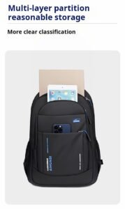 Bulk affordable grey backpack export to SEA MDD2037