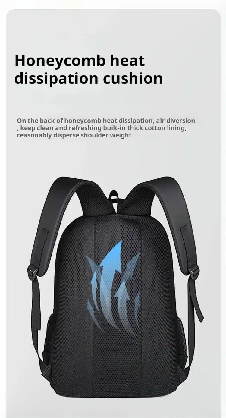 Bulk affordable grey backpack export to SEA MDD2037