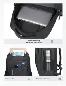 Bulk affordable grey backpack export to SEA MDD2037