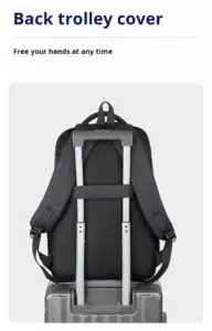 Bulk affordable grey backpack export to SEA MDD3813
