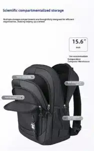 Bulk affordable grey backpack export to SEA MDD3813
