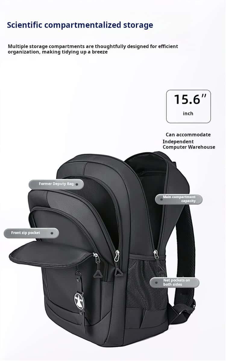 Bulk affordable grey backpack export to SEA MDD3813