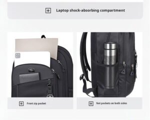 Bulk affordable grey backpack export to SEA MDD3813