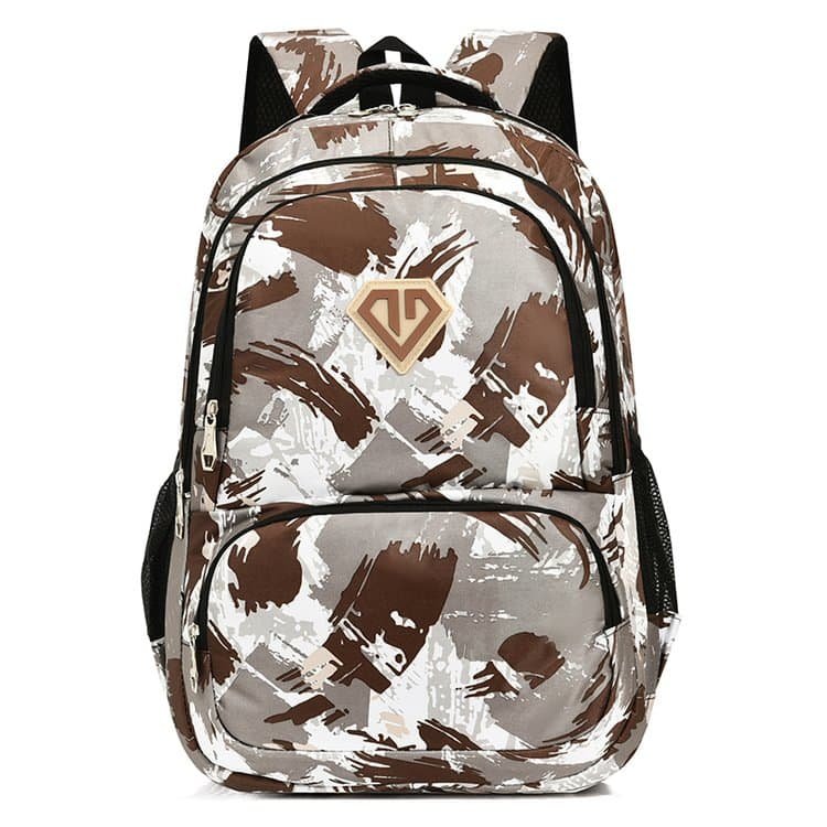 Bulk printed youth backpack factory price ready to ship MDD3814 