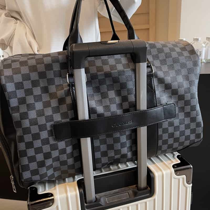 Custom Duffel Bag with Shoe Compartment 