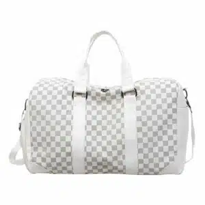 Custom Duffel Bag with Shoe Compartment 