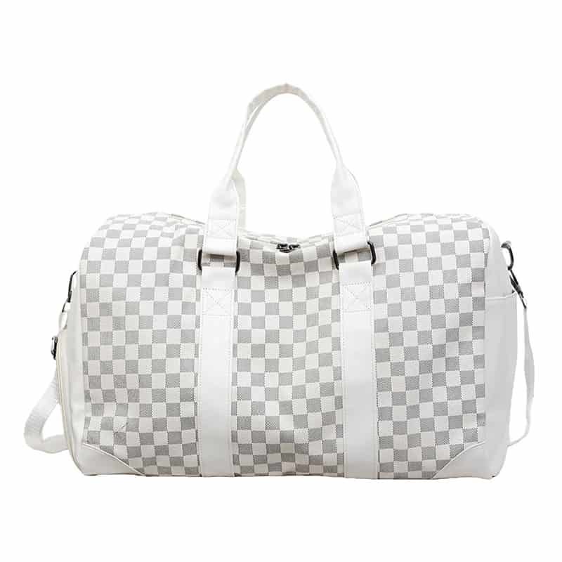Custom Duffel Bag with Shoe Compartment 