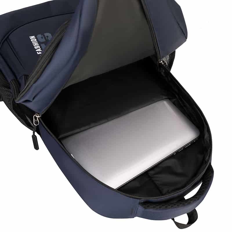 Durable black student backpack wholesale Southeast Asia MDD1666 
