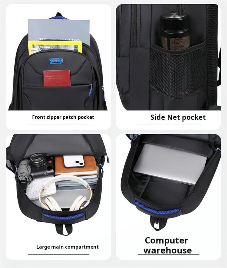 Durable green student backpack wholesale export MDD204