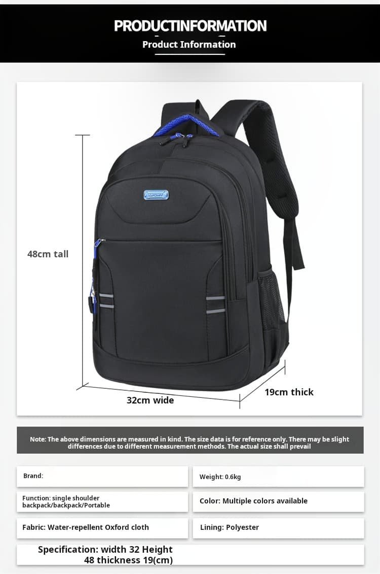 Durable green student backpack wholesale export MDD204