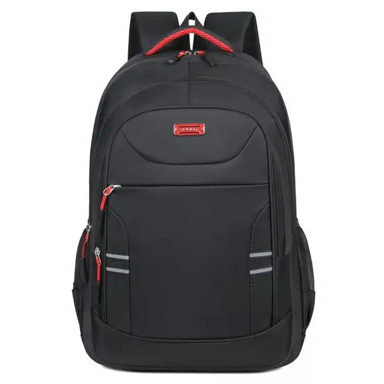 Durable green student backpack wholesale export MDD204