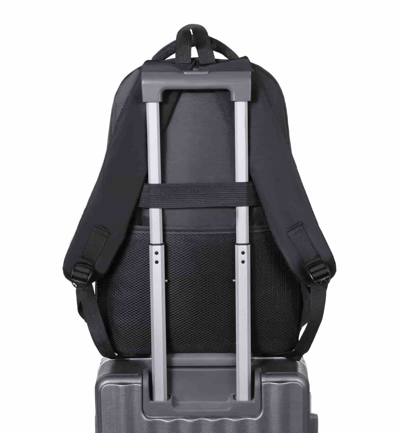 Durable plain color school bag factory price MDD3818 