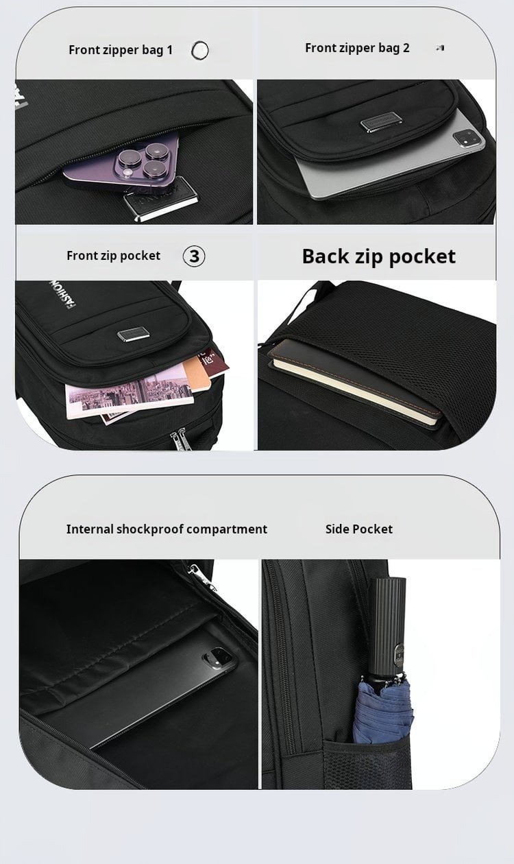 High turnover black book bag bulk supplier MDD1855