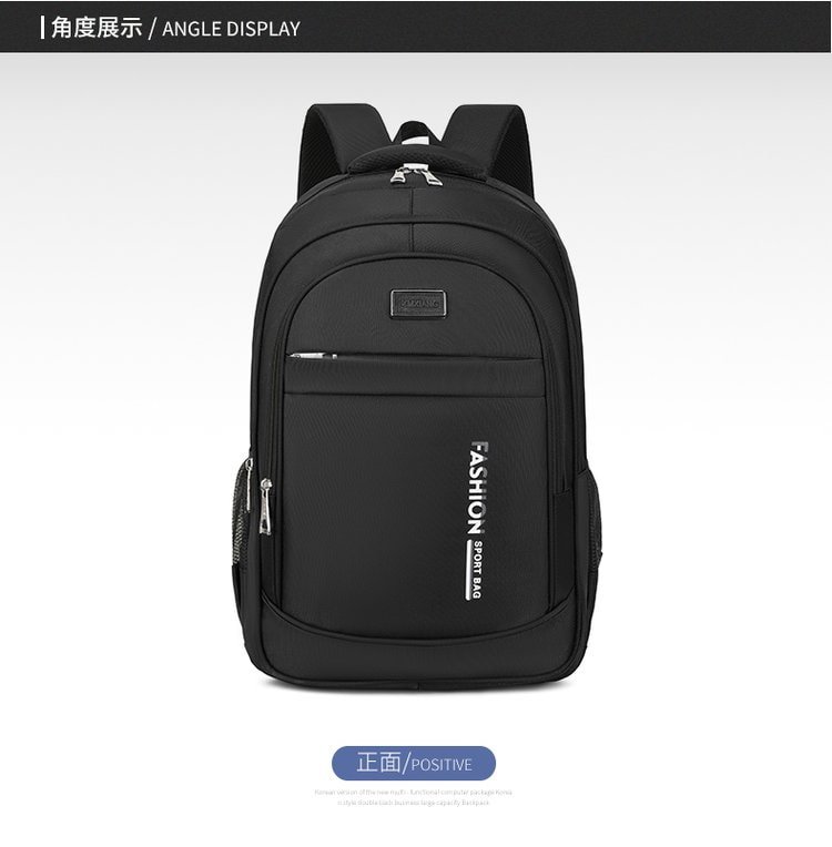 High turnover black book bag bulk supplier MDD1855