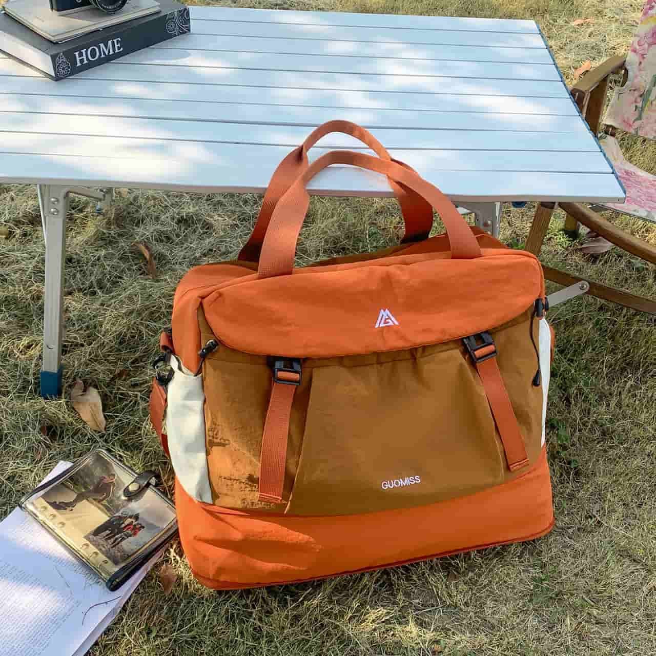 Wholesale Expandable Gym Bag with Shoe Compartment