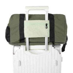 Wholesale Expandable Gym Bag with Shoe Compartment