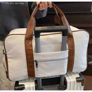 Wholesale Vintage Canvas Travel Bag (7)