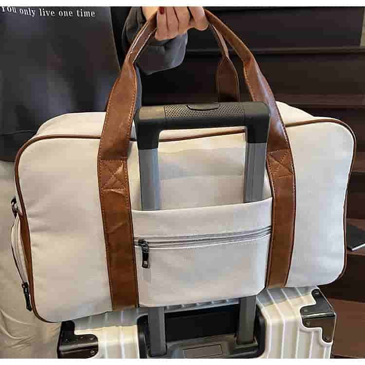 Wholesale Vintage Canvas Travel Bag (7)