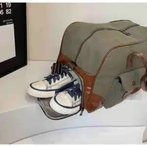 Wholesale Vintage Canvas Travel Bag (7)