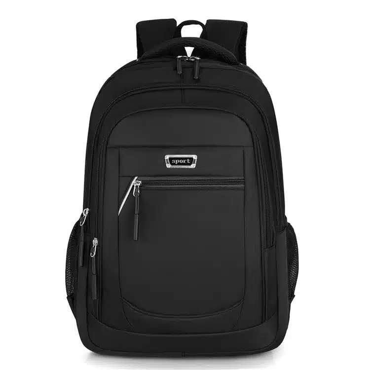 Wholesale multi pocket black daypack factory direct MDD117 