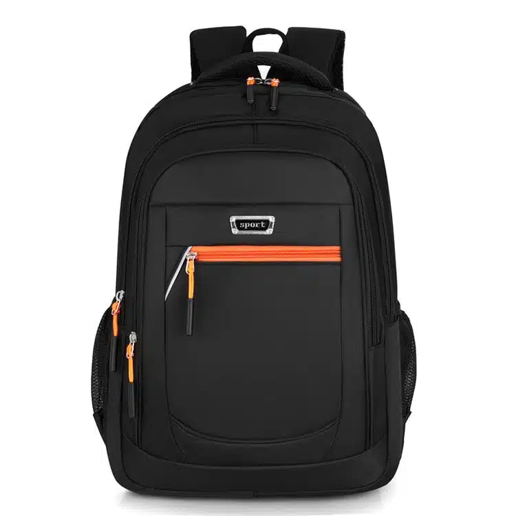 Wholesale multi pocket black daypack factory direct MDD117 