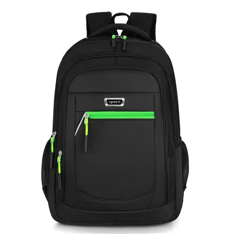Wholesale multi pocket black daypack factory direct MDD117 