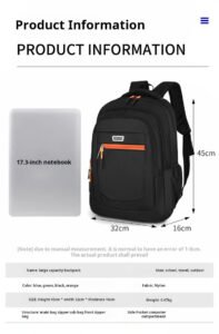 Wholesale multi pocket black daypack factory direct MDD117 
