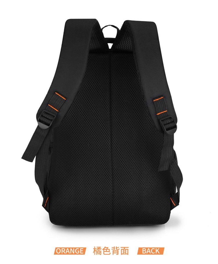 Wholesale multi pocket black daypack factory direct MDD118