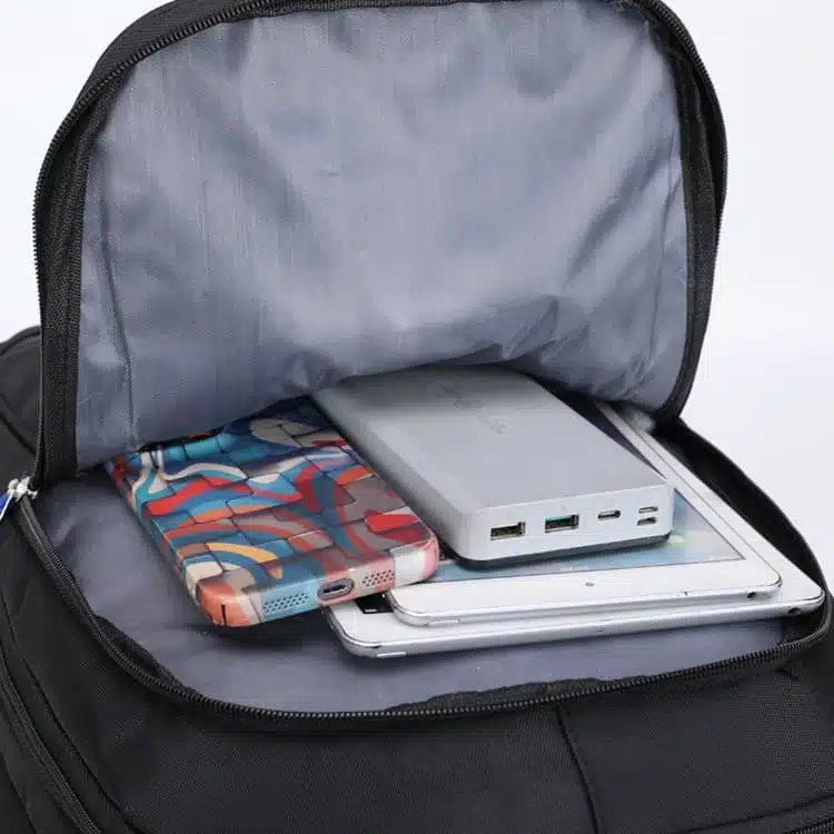 Wholesale multi pocket black daypack factory direct MDD9001