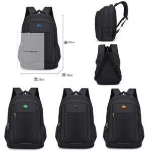 Wholesale multi pocket black daypack factory direct MDD9001