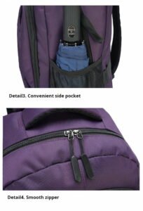 Wholesale navy blue student bag low MOQ supplier MDD1011