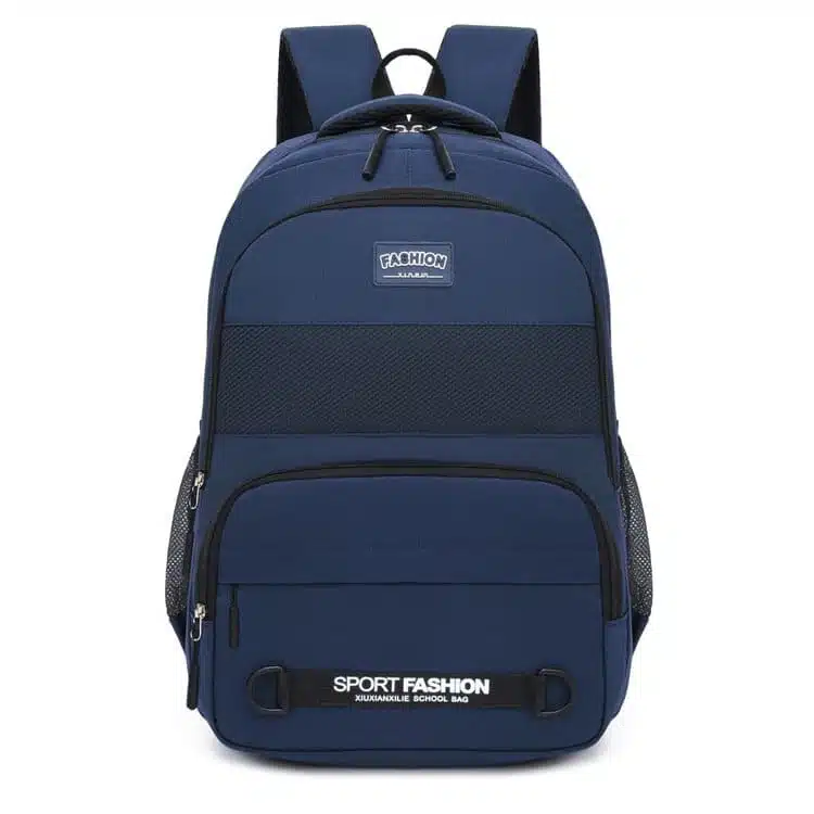 Wholesale plain black daypack high turnover supplier SEA MDD109 