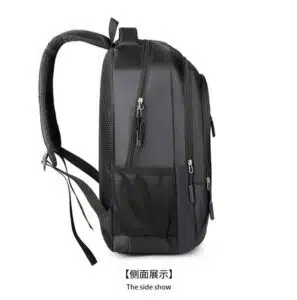 Wholesale plain black daypack high turnover supplier SEA
