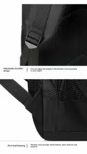 Wholesale plain black daypack high turnover supplier SEA