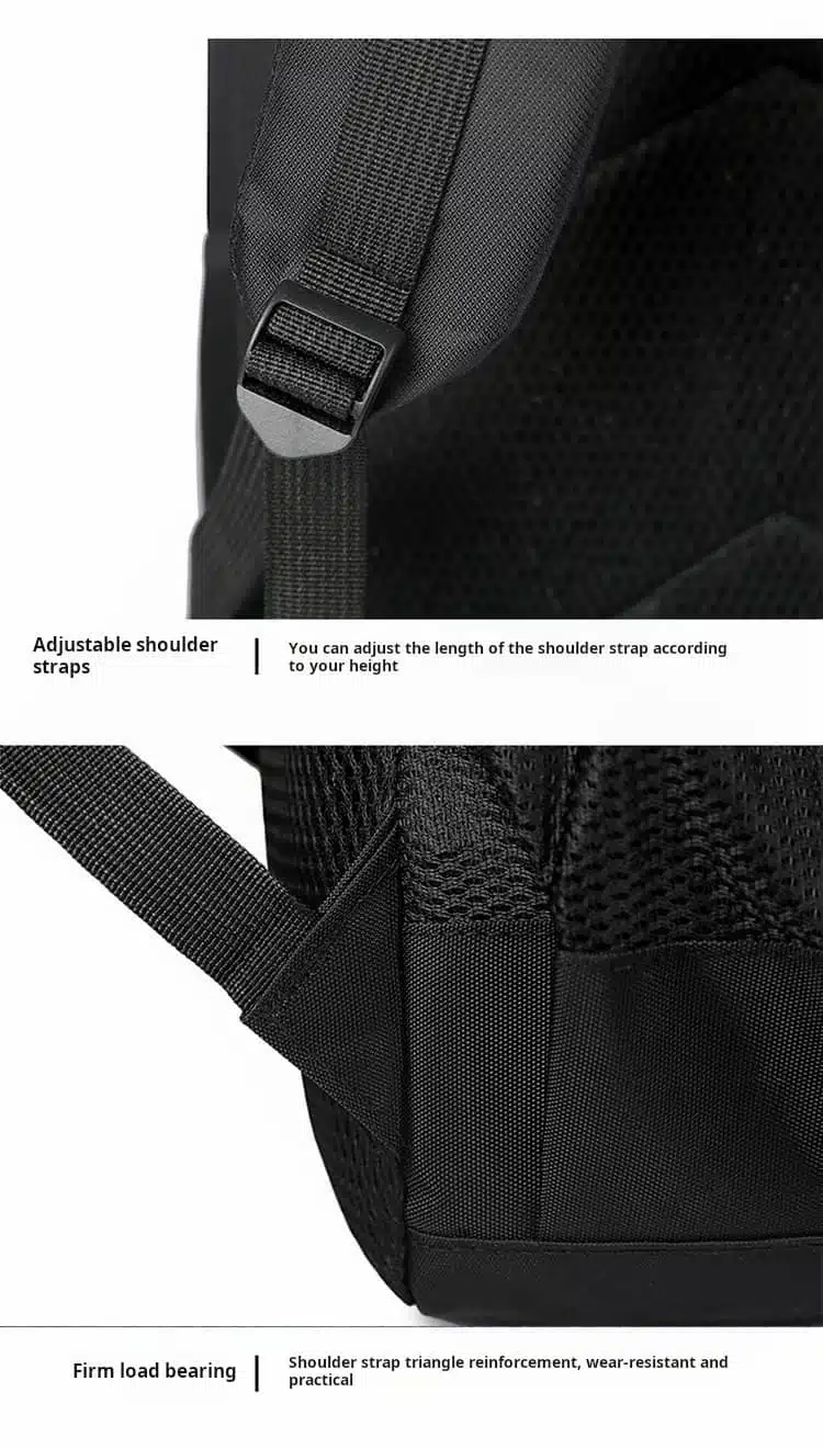 Wholesale plain black daypack high turnover supplier SEA