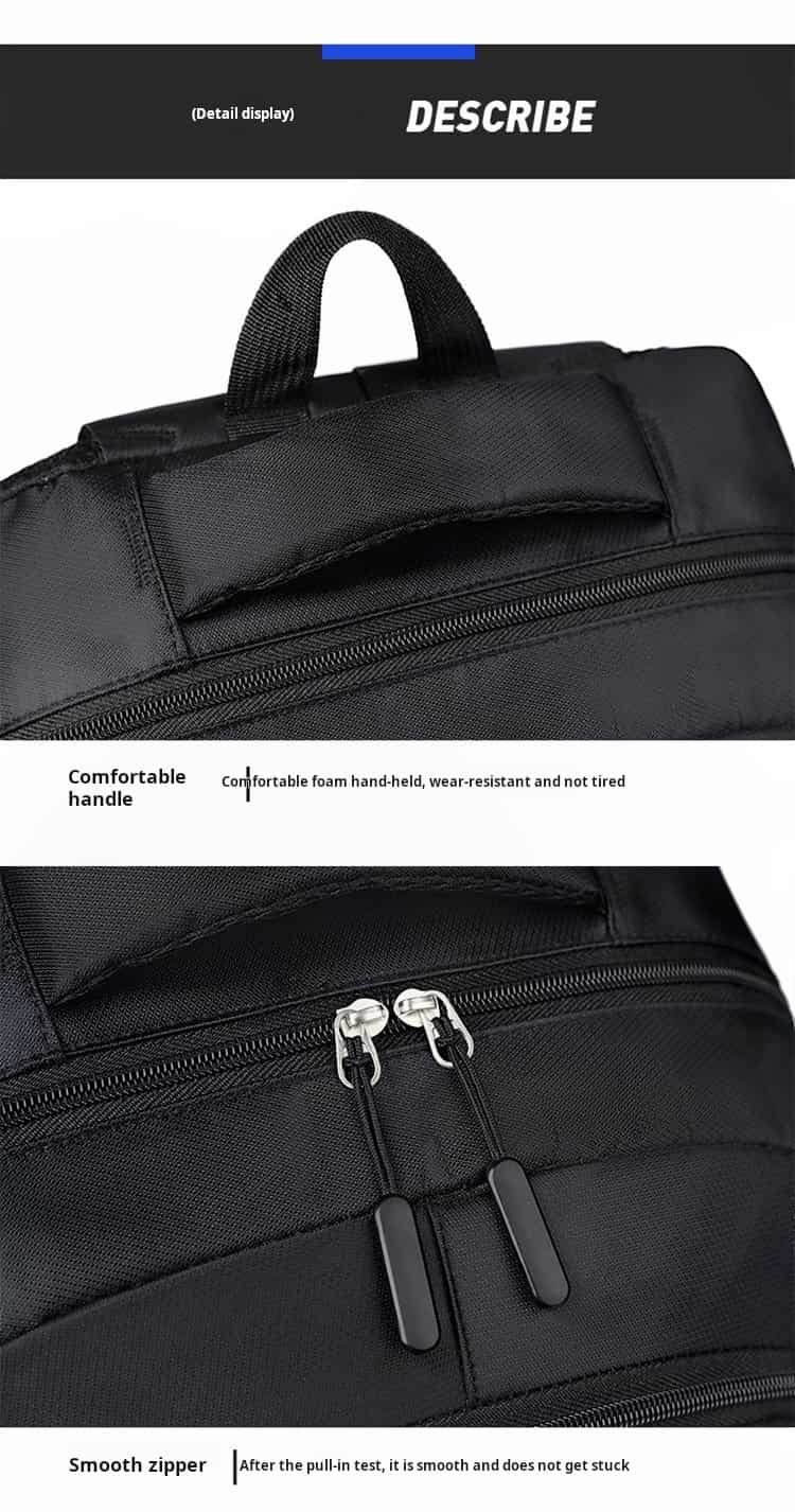 Wholesale plain black daypack high turnover supplier SEA