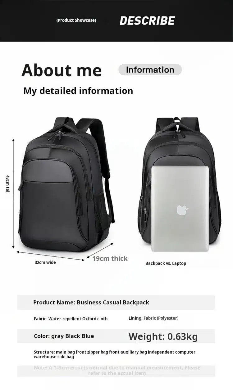 Wholesale plain black daypack high turnover supplier SEA