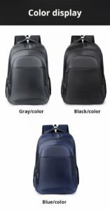 Wholesale plain black daypack high turnover supplier SEA