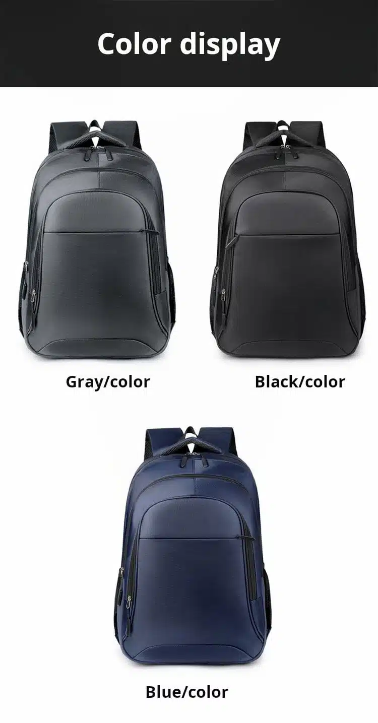 Wholesale plain black daypack high turnover supplier SEA