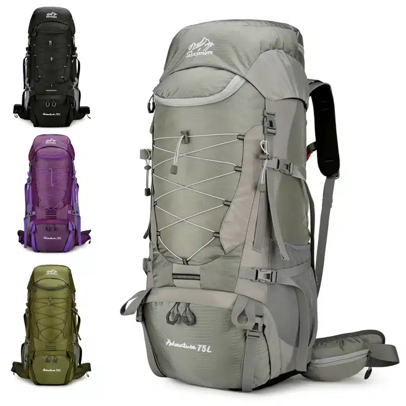 75L Hiking Backpack for Outdoor Trekking - available colorways